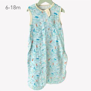 Loulou Lollipop 6-18 Months Baby Toddler Kayak Summer Muslin Sleep Sack Bag